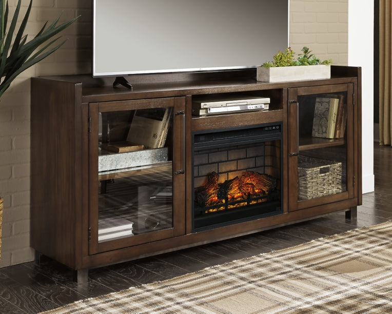 Starmore 70" TV Stand with Electric Fireplace - W633W5 - furniture place usa