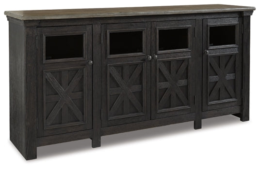 Tyler Creek 74" TV Stand - furniture place usa