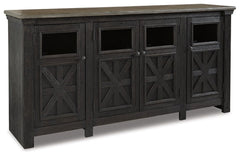 Tyler Creek 74" TV Stand - furniture place usa