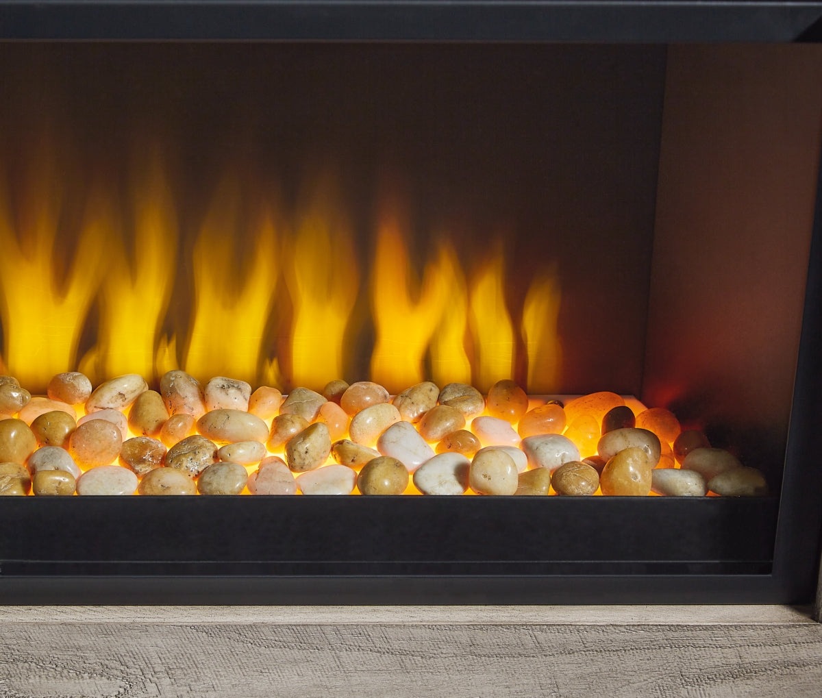 Naydell 92" TV Stand with Electric Fireplace - furniture place usa