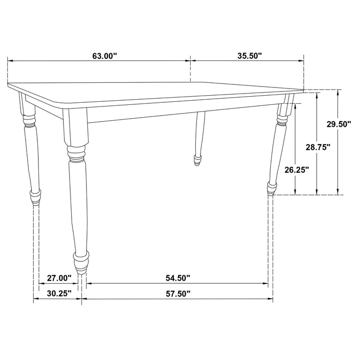 Hollyoak Dining Set