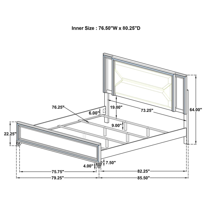 Marmore Bedroom Set