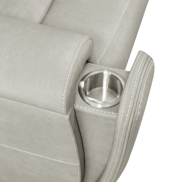 Brickston Triple Power Reclining Loveseat