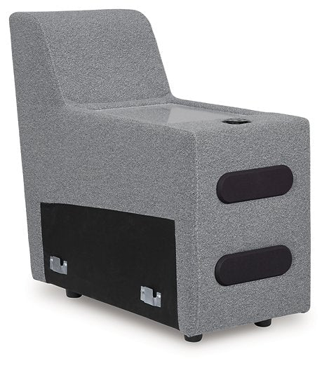 Modmax Reclining Sectional with Audio Console
