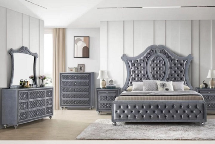 Voltare Dresser In Dark Grey