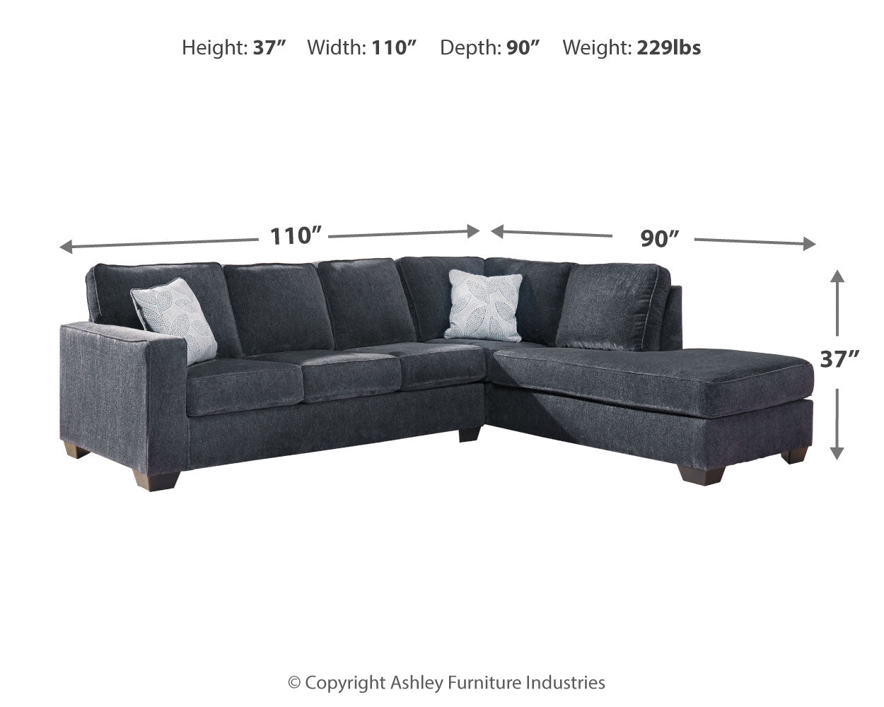 Altari 2-Piece Sectional with Chaise