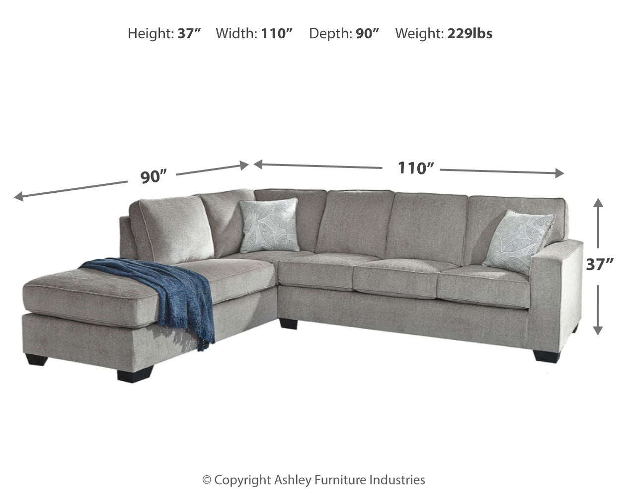 Altari 2-Piece Sectional with Chaise