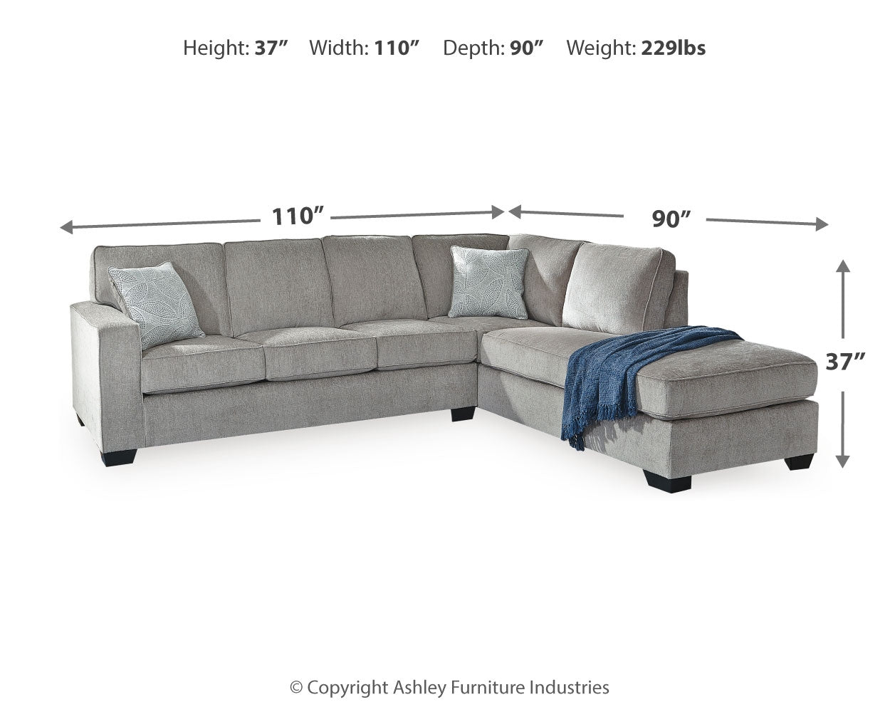 Altari 2-Piece Sectional with Chaise