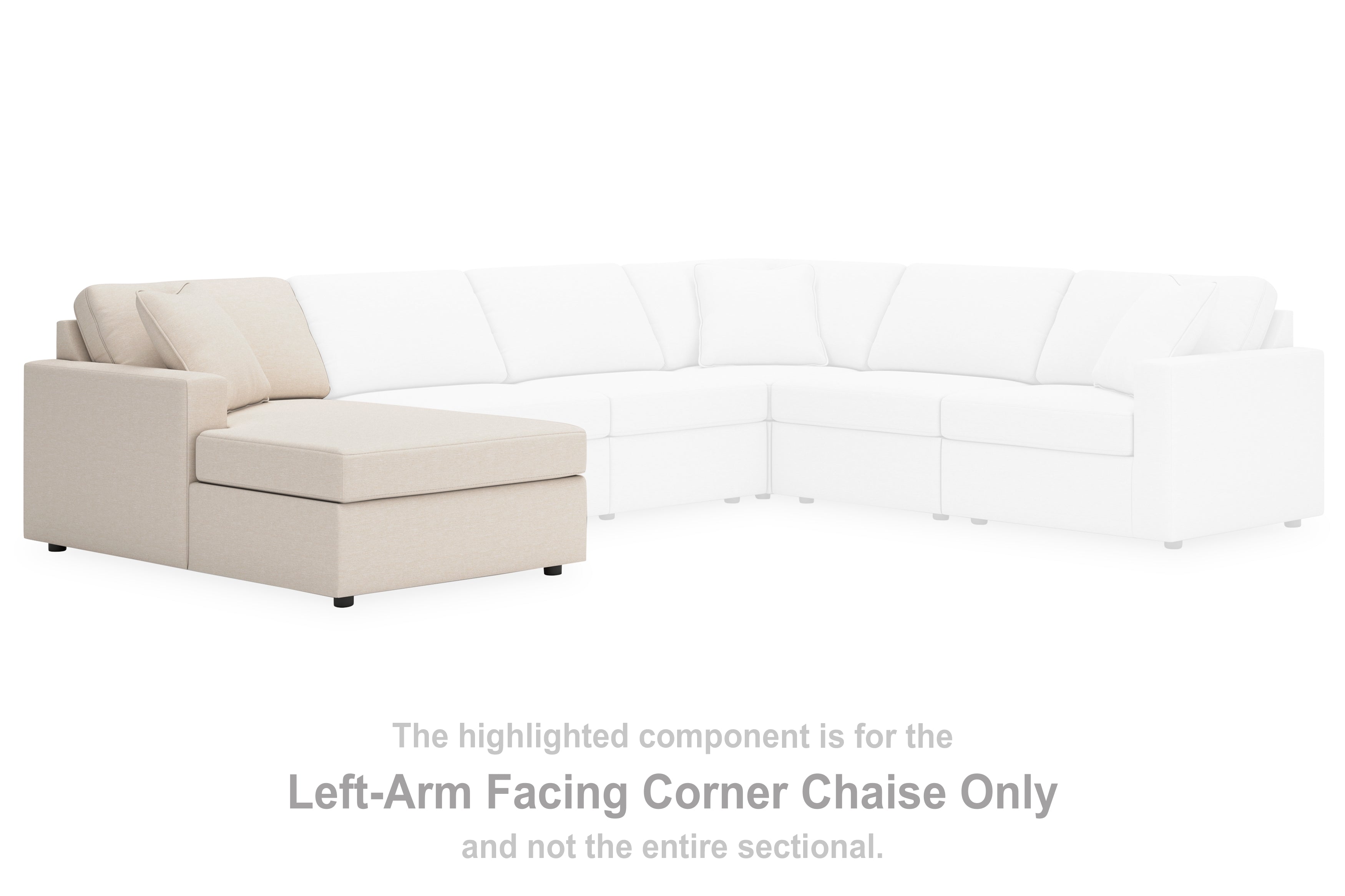 Modmax Left-Arm Facing Corner Chaise