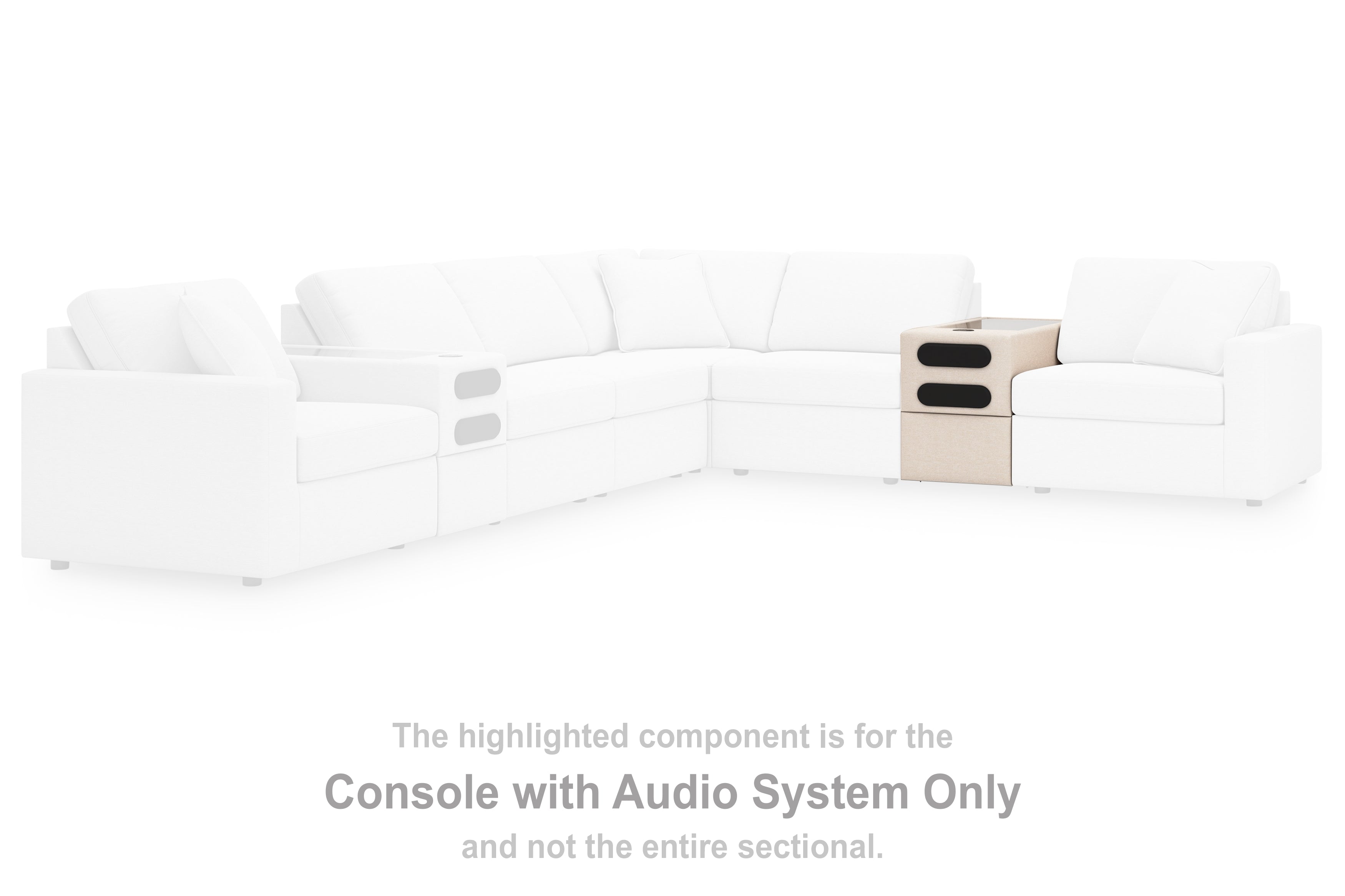 Modmax Console with Audio System
