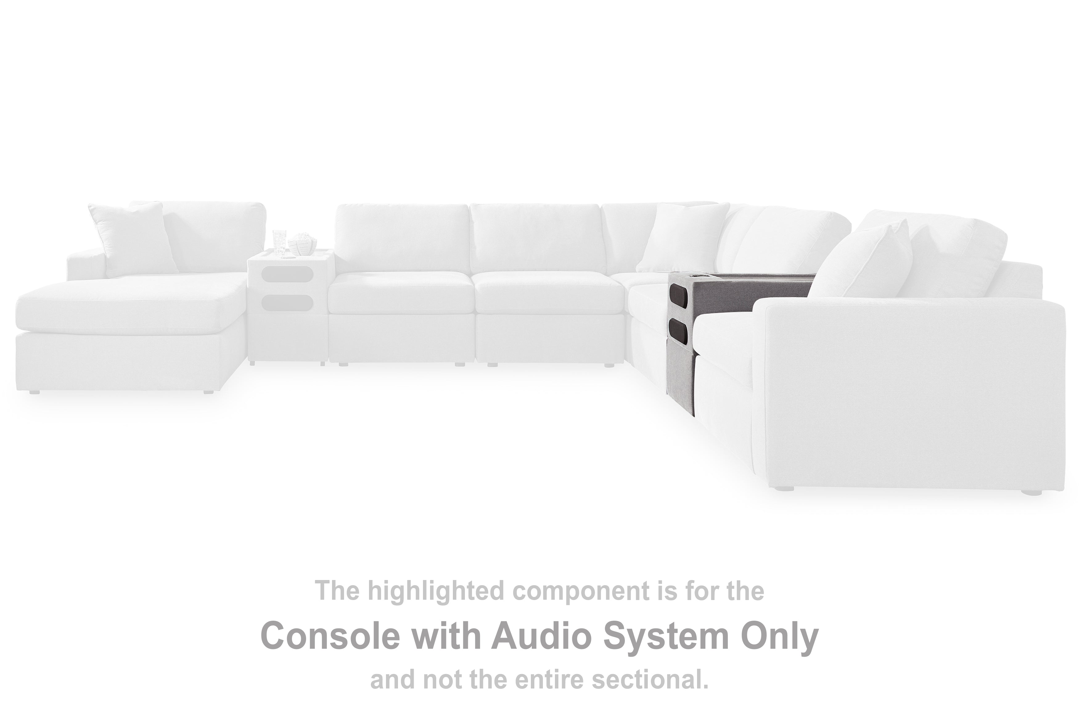 Modmax Console with Audio System