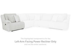Top Tier Left-Arm Facing Power Recliner