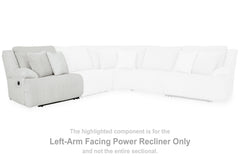 Top Tier Left-Arm Facing Power Recliner