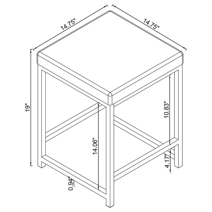 Umbridge Makeup Vanity Stool