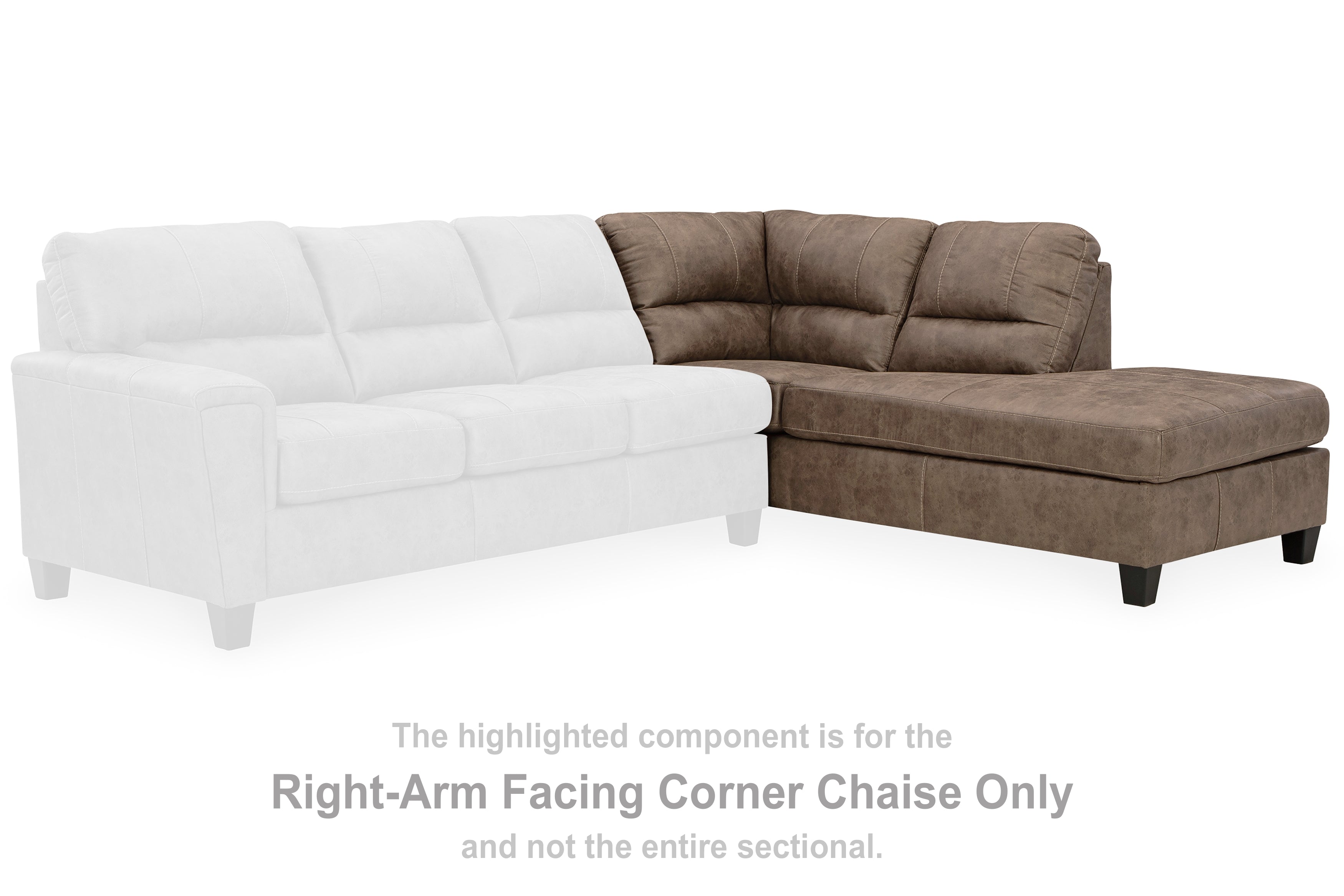 Navi Right-Arm Facing Corner Chaise