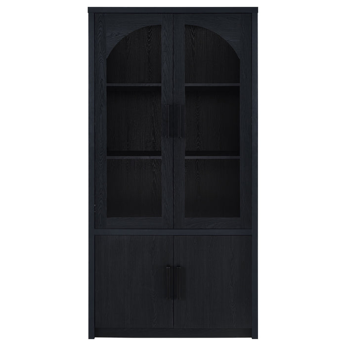 Riva Tall Display Cabinet with LED Lighting