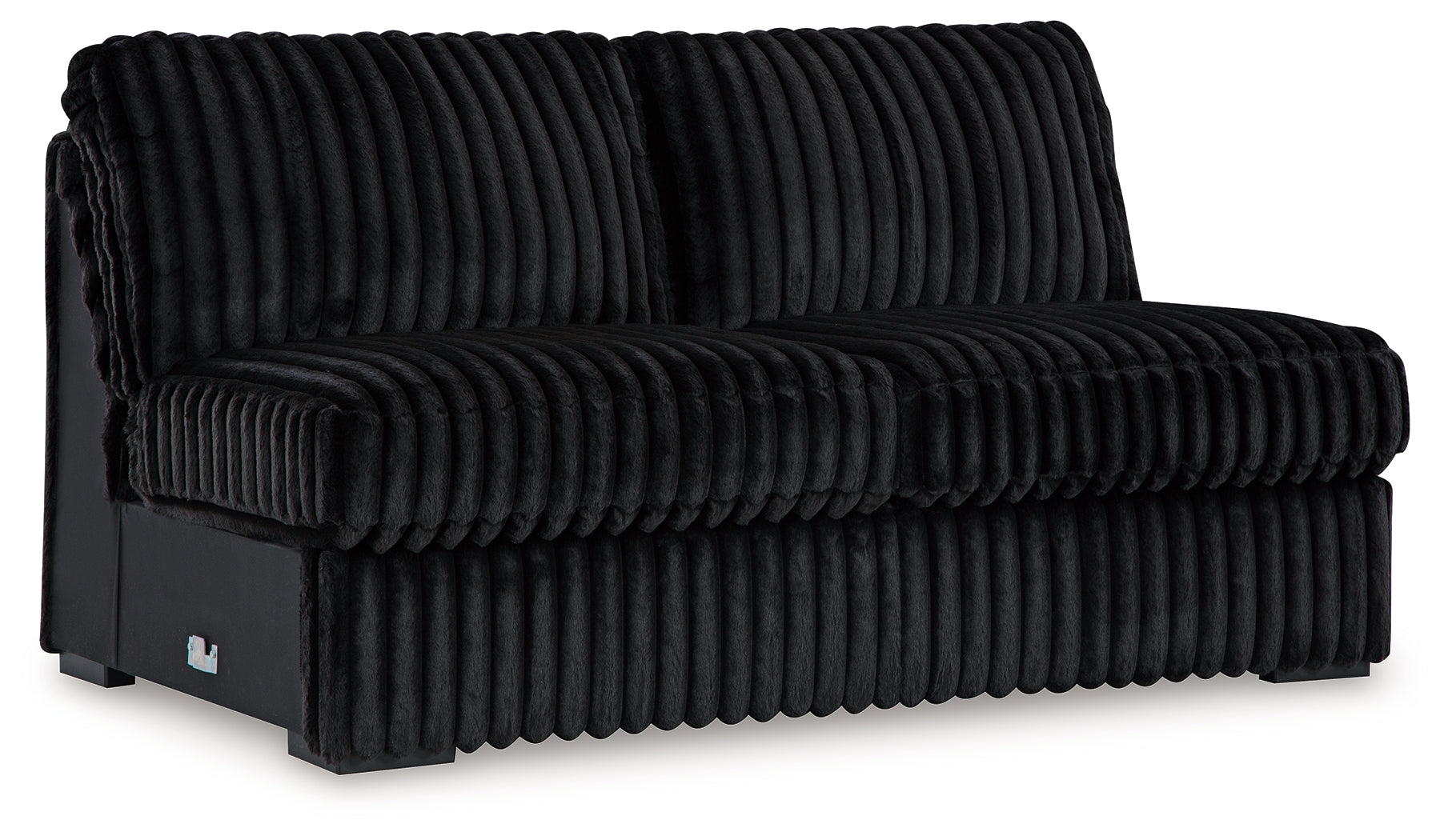 Midnight-Madness Armless Loveseat