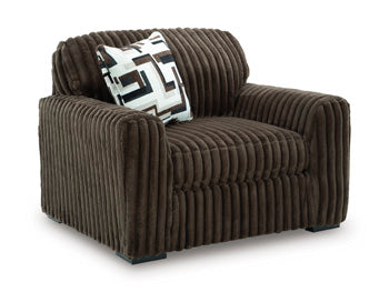 Midnight-Madness Oversized Chair