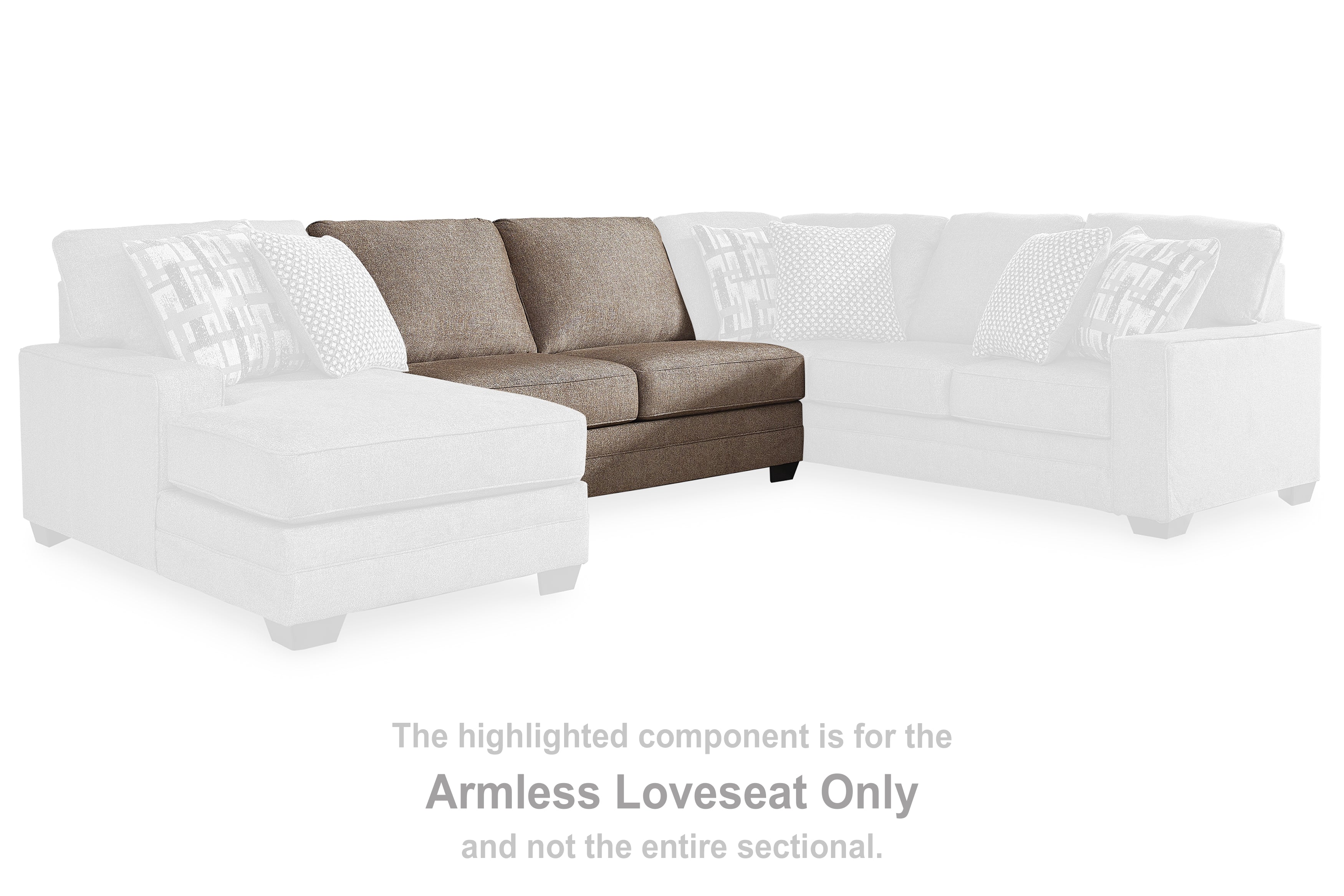 Cannonbrook Armless Loveseat