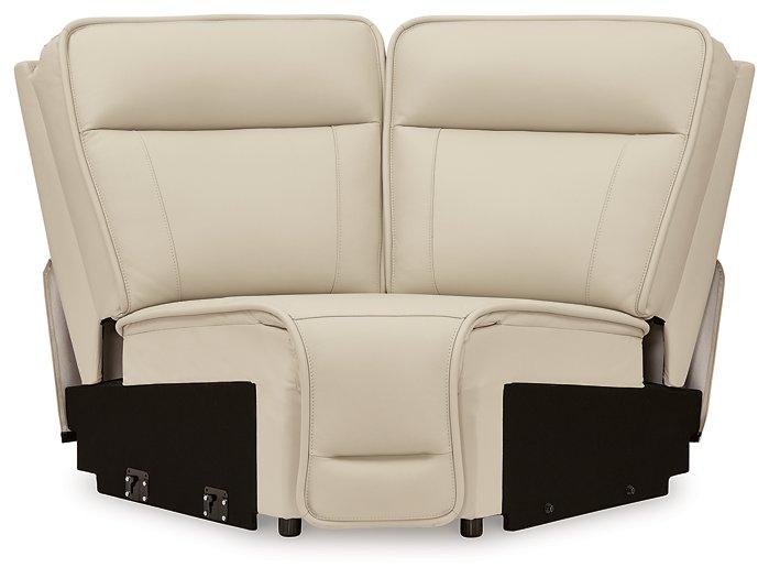 Double Deal Reclining Sectional with 2 Consoles