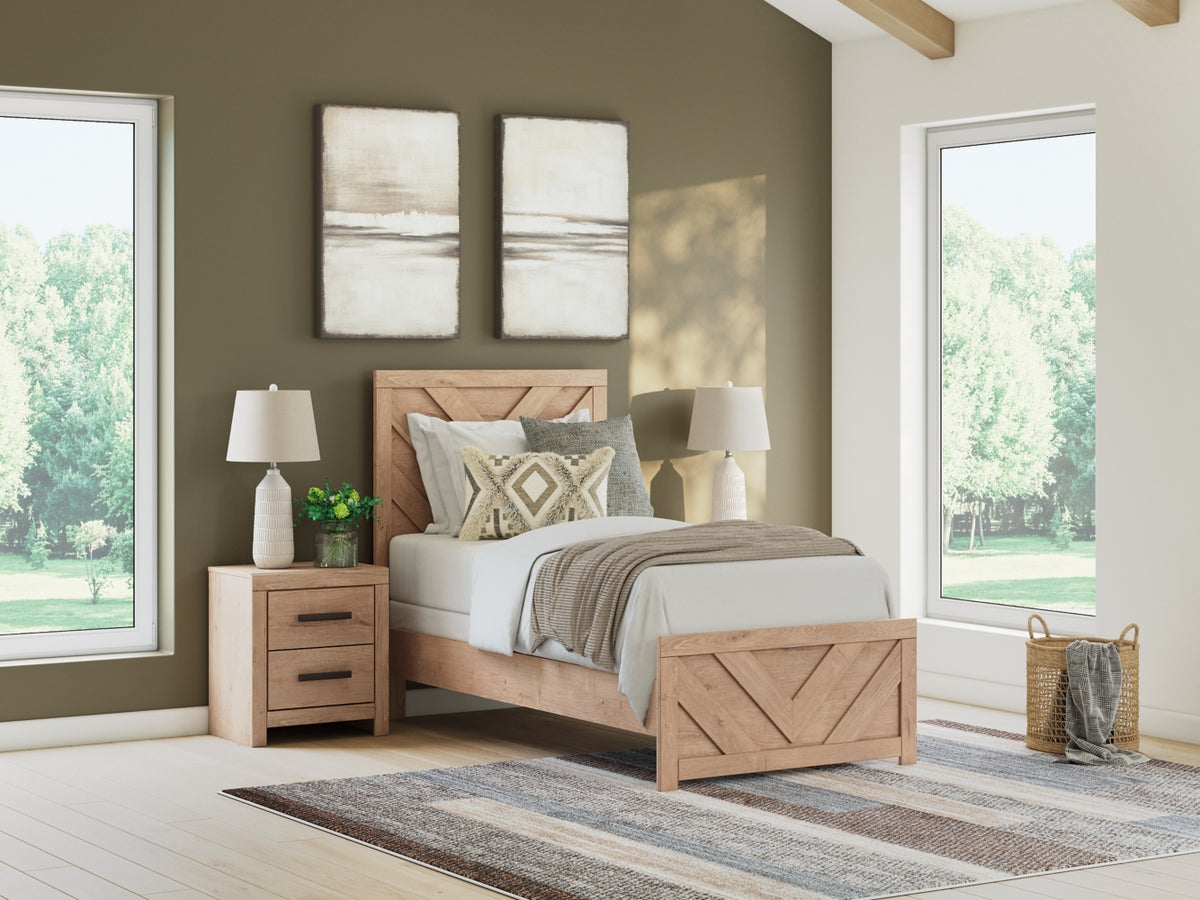 Sanginlane Twin Panel Bed
