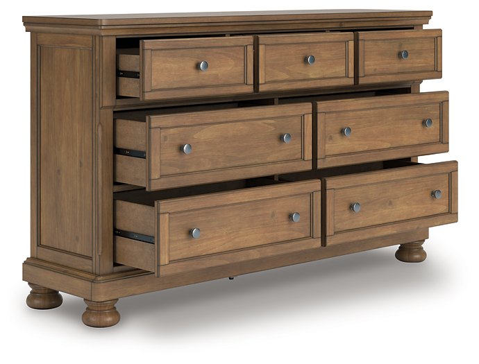 Feddinger Dresser and Mirror