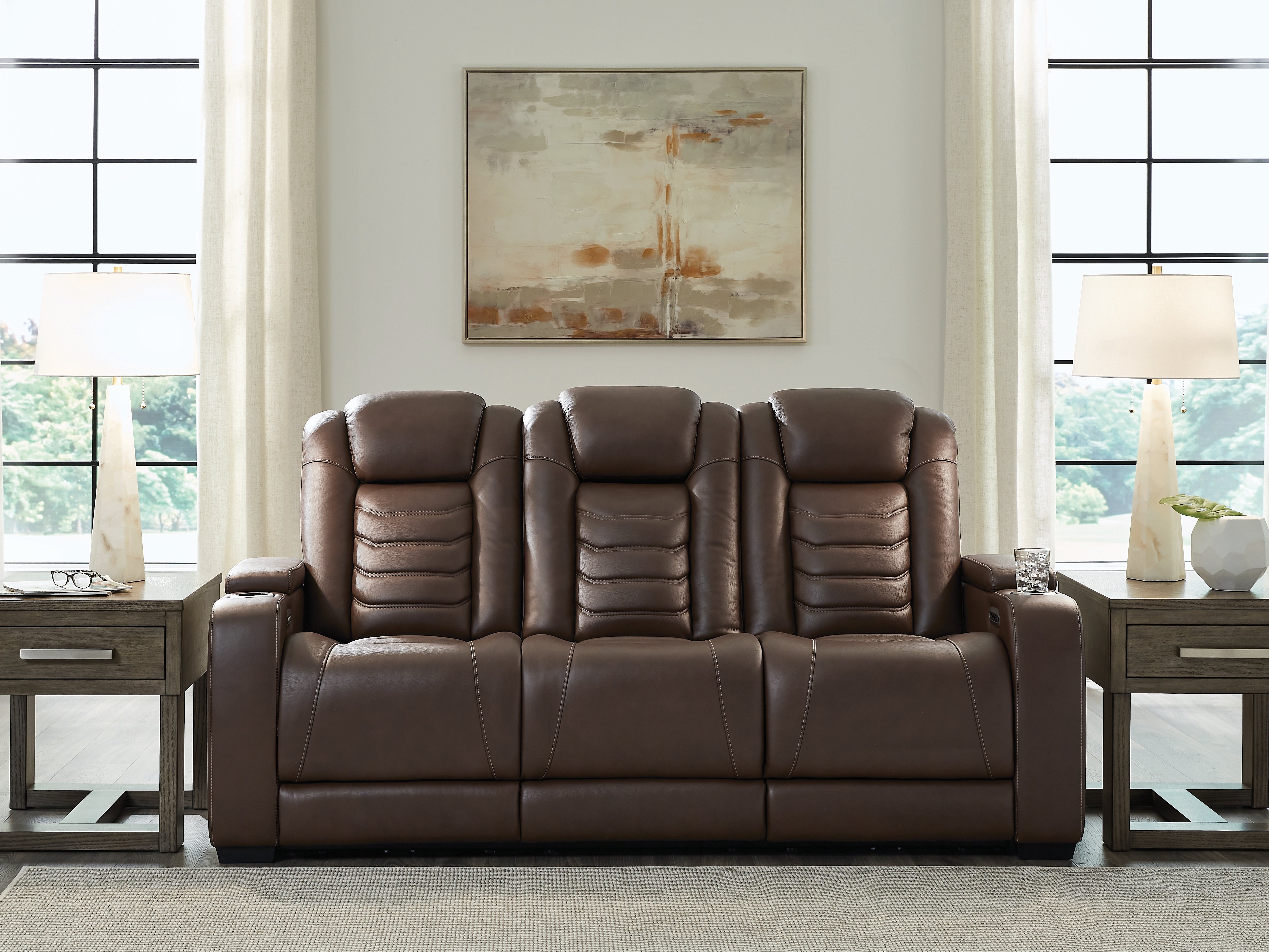 High Impact Power Reclining Sofa