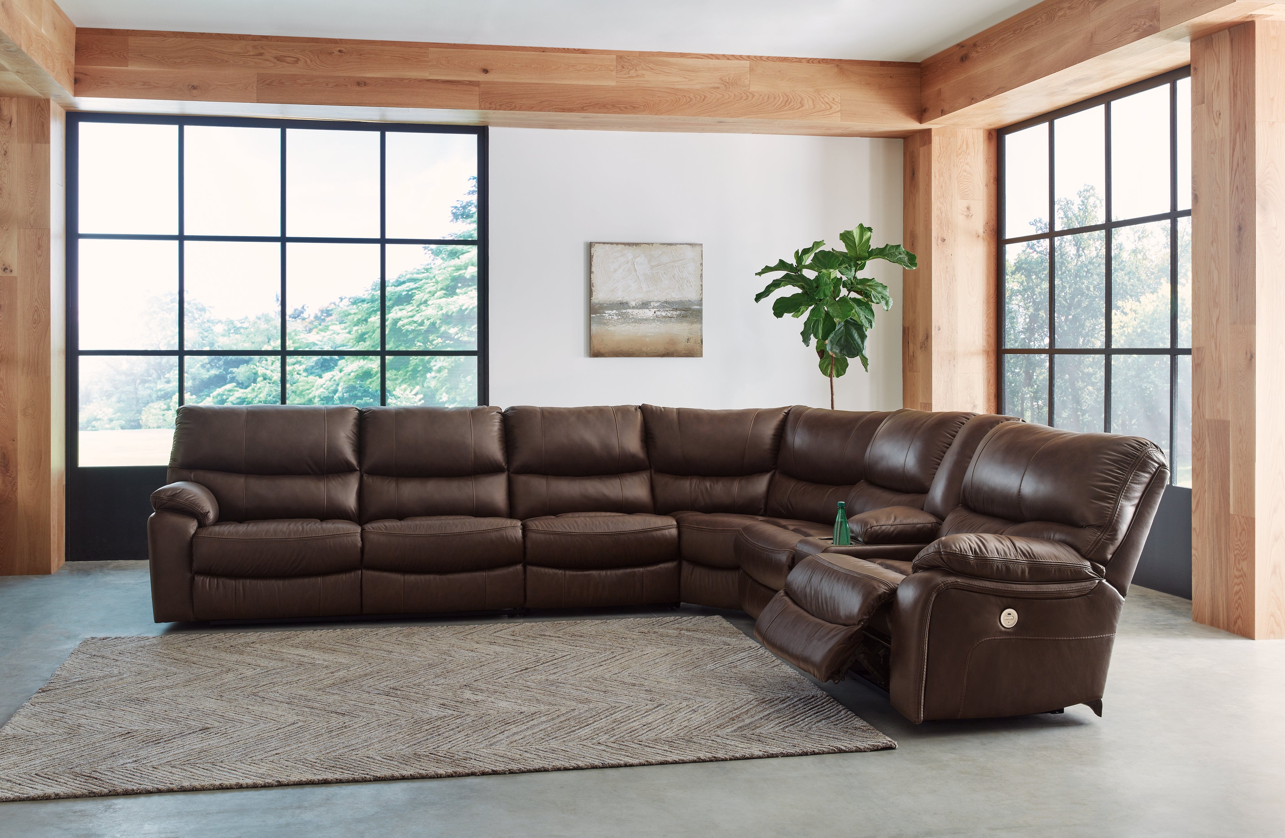 Family Circle 4-Piece Power Reclining Sectional