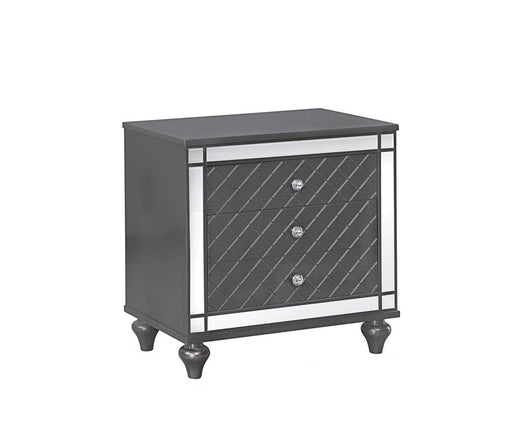 Crown Mark Refino Nightstand in Gray B1670-2 image