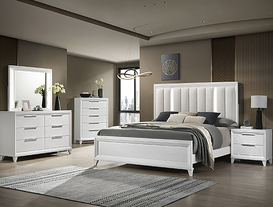 Cressida 6 Drawer Dresser In White