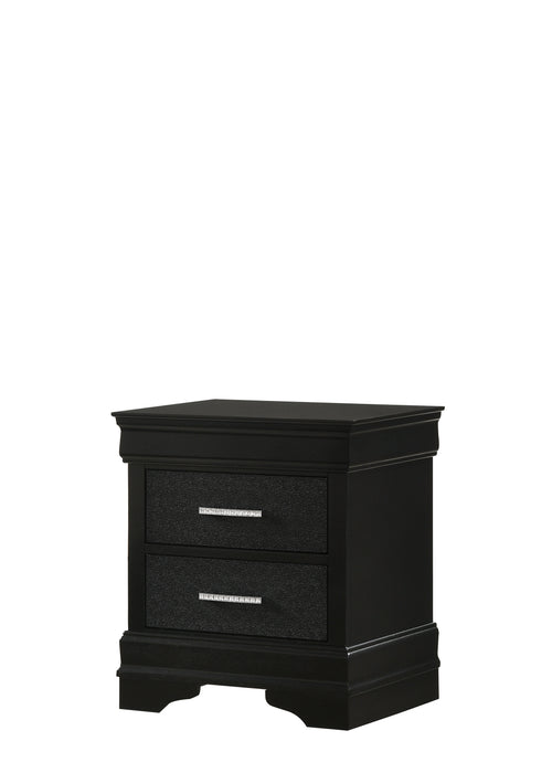 Amalia Nightstand Black