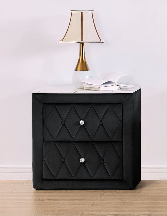 Annabelle Nightstand Black