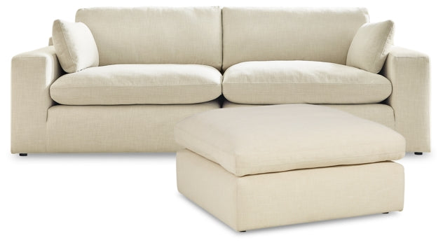 Elyza 2-Piece Sectional with Ottoman - furniture place usa