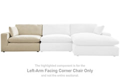 Elyza Left-Arm Facing Corner Chair - furniture place usa