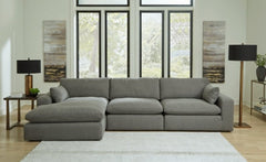 Elyza 3-Piece Sectional with Chaise - 10007S3 - furniture place usa