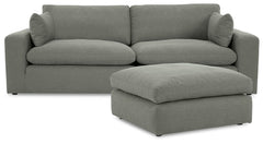 Elyza 2-Piece Sectional with Ottoman - furniture place usa