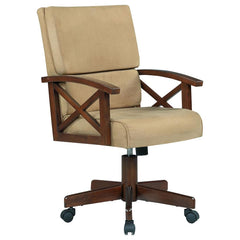 Marietta Brown Game Chair - furniture place usa