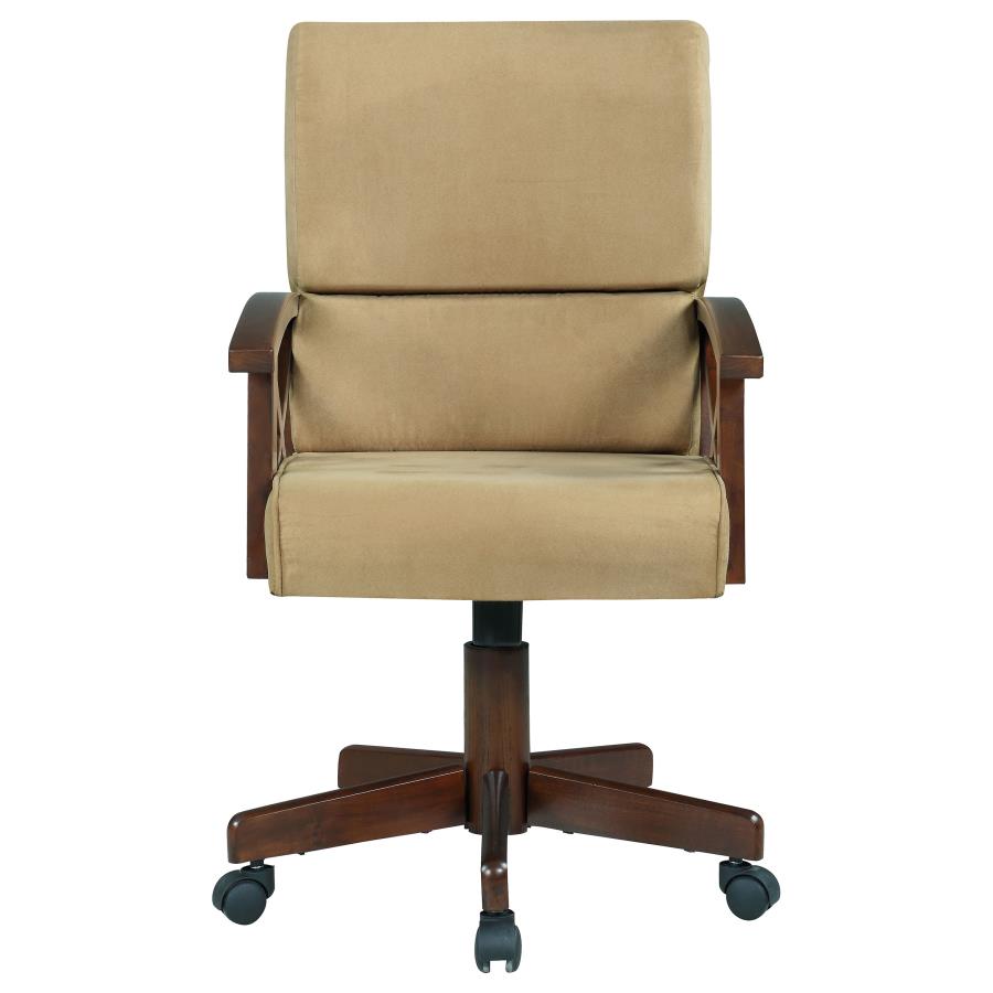 Marietta Brown Game Chair - furniture place usa