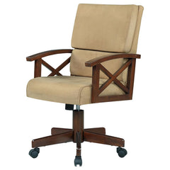 Marietta Brown Game Chair - furniture place usa