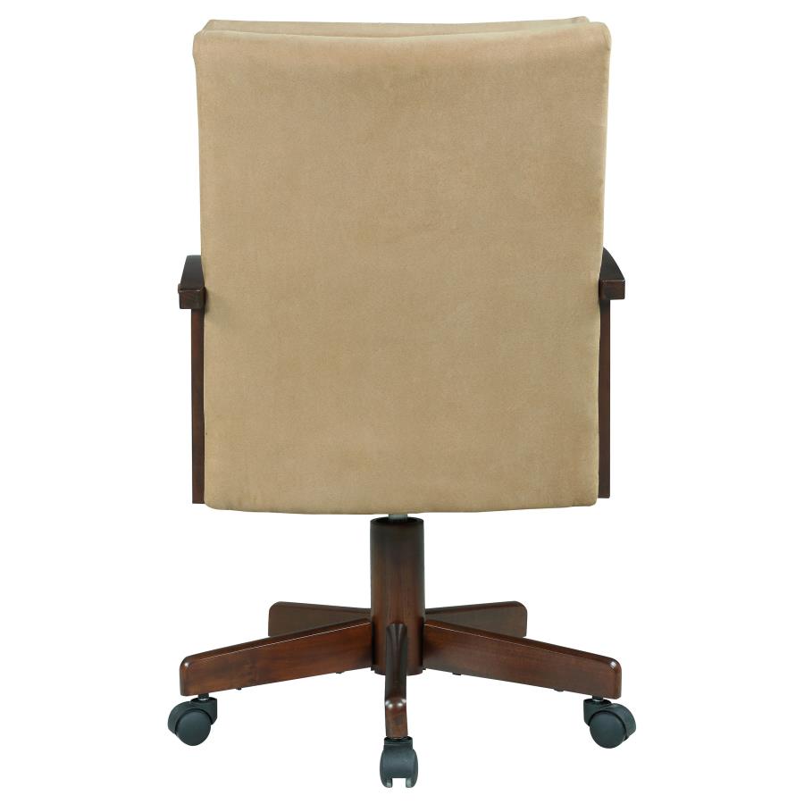 Marietta Brown Game Chair - furniture place usa