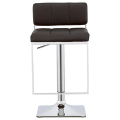 Alameda Black Adjustable Bar Stool - furniture place usa