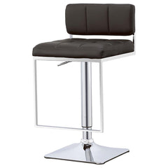 Alameda Black Adjustable Bar Stool - furniture place usa