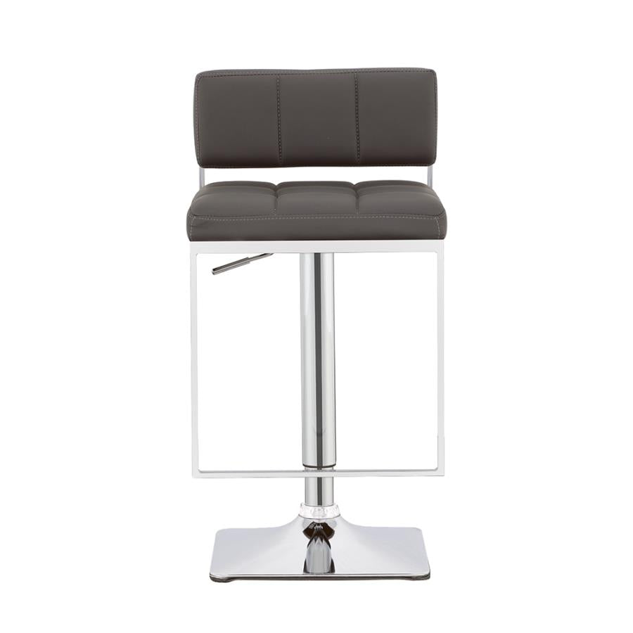 Alameda Grey Adjustable Bar Stool - furniture place usa