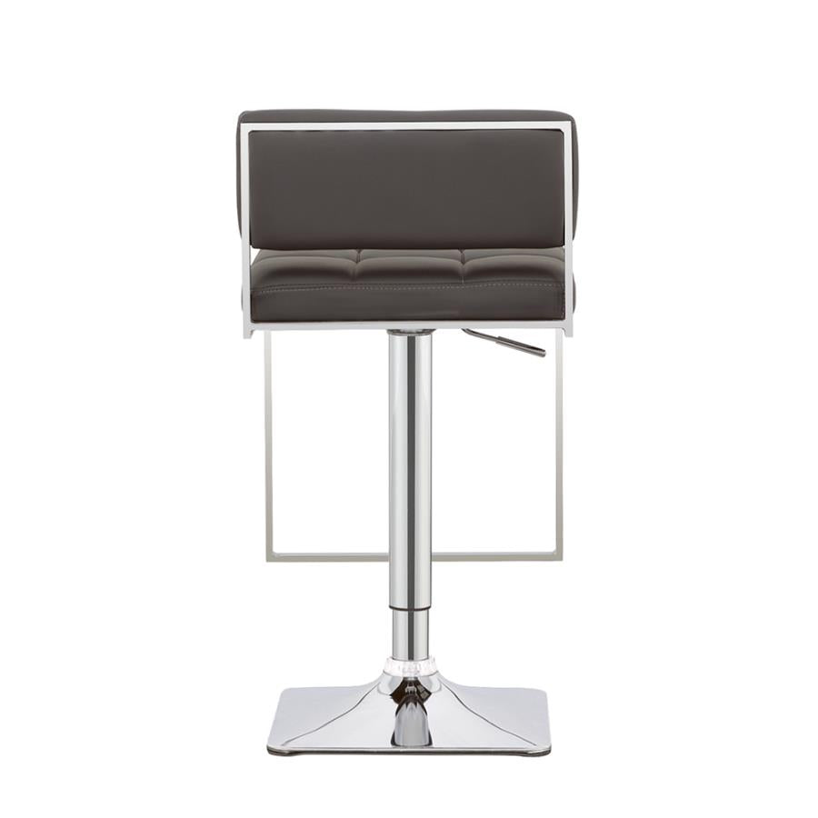 Alameda Grey Adjustable Bar Stool - furniture place usa