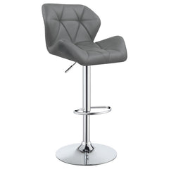 Berrington Grey Adjustable Bar Stool - furniture place usa