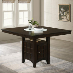 Gabriel Brown Counter Height Dining Table - furniture place usa