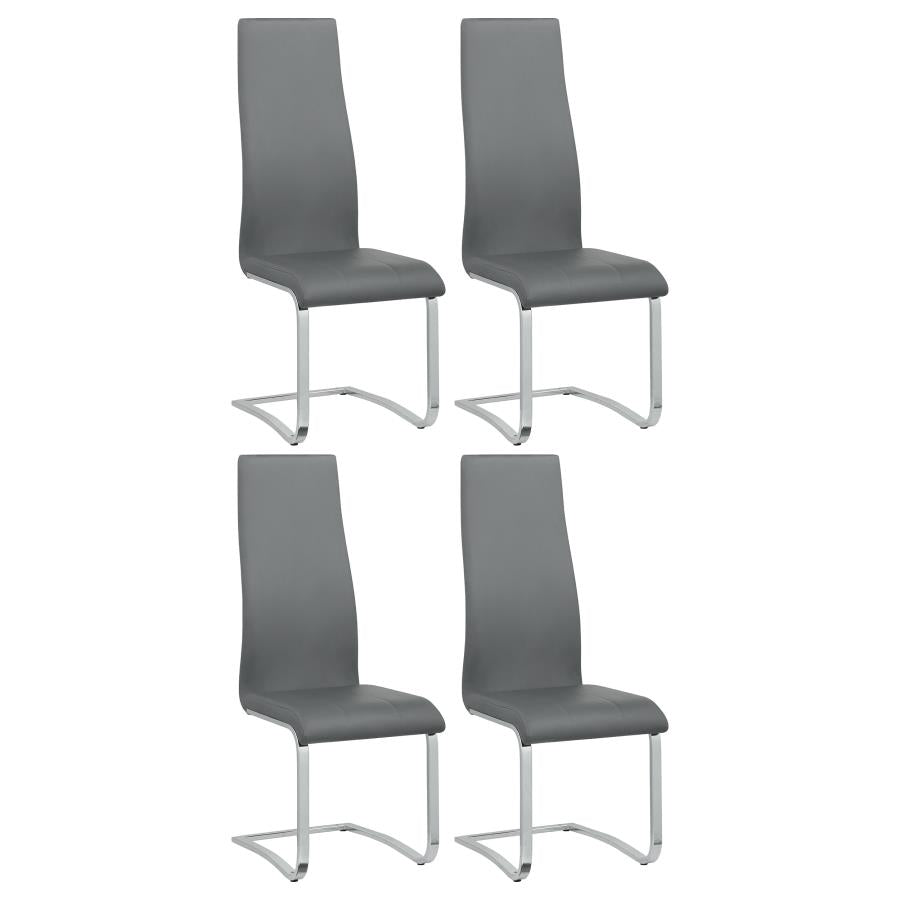 Montclair Grey Side Chair - furniture place usa