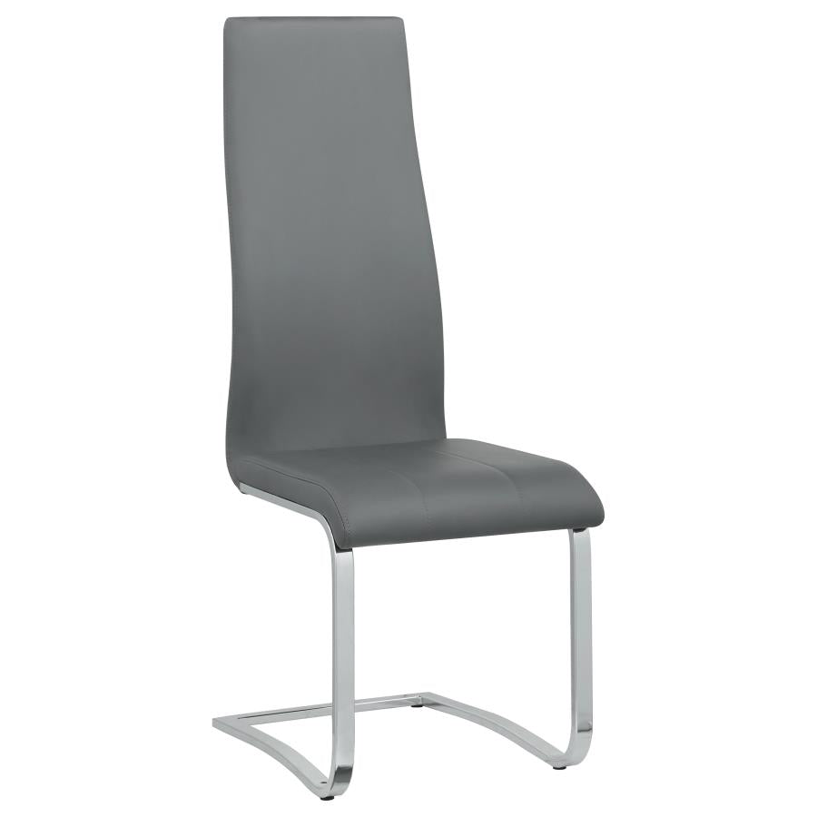 Montclair Grey Side Chair - furniture place usa