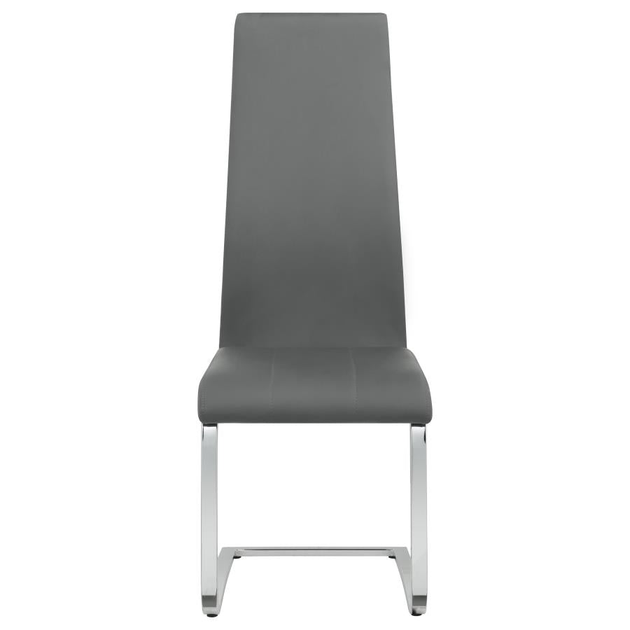 Montclair Grey Side Chair - furniture place usa