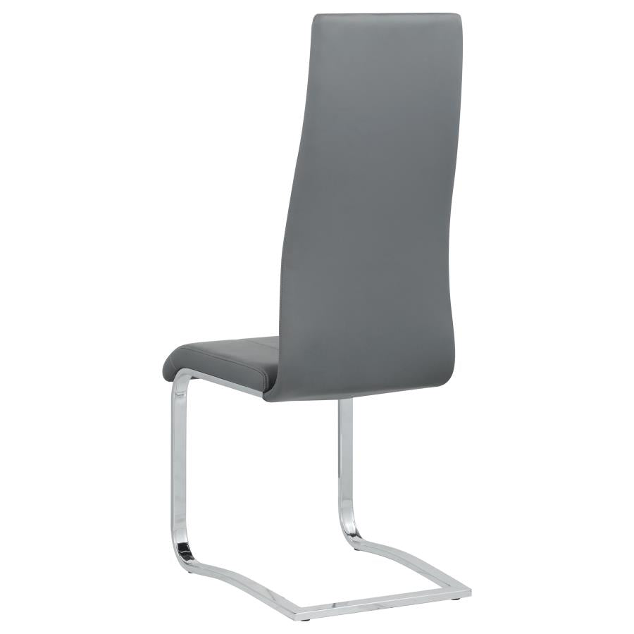 Montclair Grey Side Chair - furniture place usa